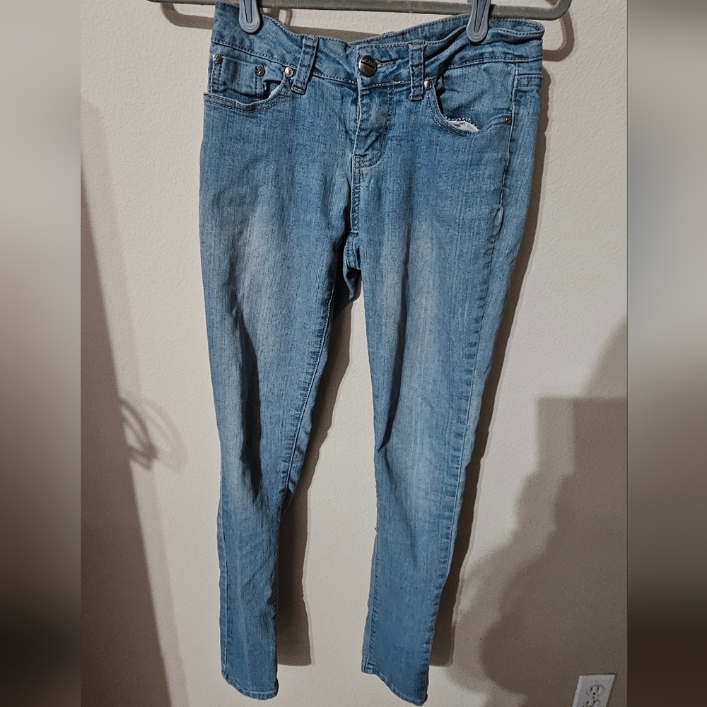 Zara Denim Blue Skinny Jeans
